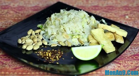 Cách nấu mì xào Thái Lan