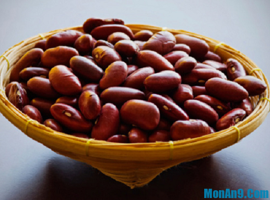 đậu đỏ chọn hạt to đều, bóng, mẩy
