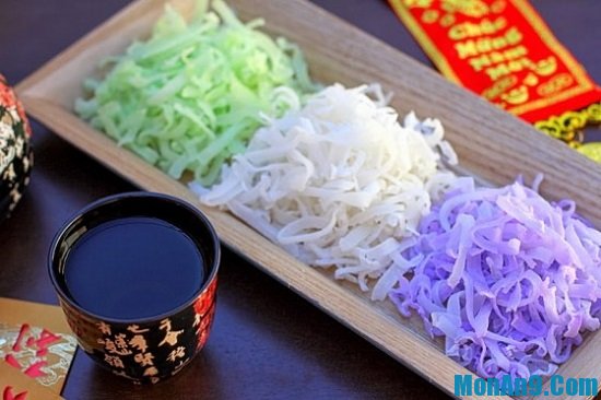 Cách làm mứt dừa