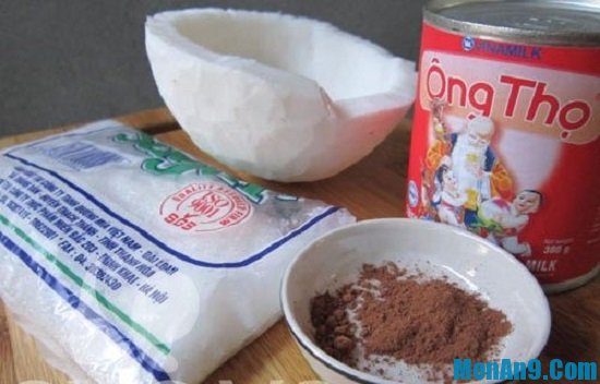 Nguyên liệu làm mứt dừa