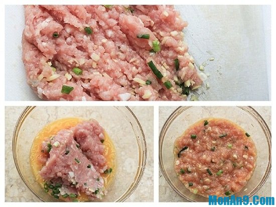 Cách làm cà tím kẹp thịt chiên giòn