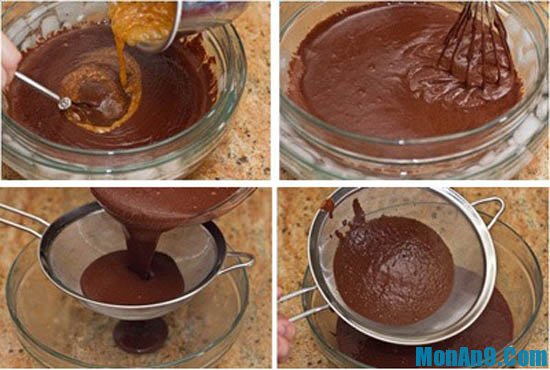 Các bước thực hiện làm kem socola: Quy trình tự làm kem socola ngon mát